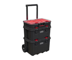 ארגז עבודה מערכת כלים מודולרית מתחברת סטאק אנד רול Worx Stack And Roll מבית KETER ארגז עבודה מערכת כלים מודולרית מתחברת סטאק אנד רול Worx Stack And Roll מבית KETER