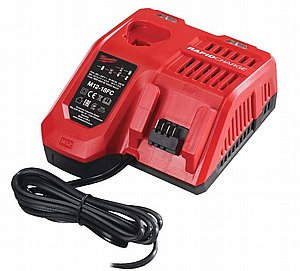מטען מילווקי מהיר רפיד Milwaukee M12 - M18 FAST 4932451079 מטען מילווקי מהיר רפיד Milwaukee M12 - M18 FAST 4932451079