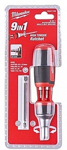 מברג ראצ'ט מולטי-ביט 9IN1 מילווקי Milwaukee מברג ראצ'ט מולטי-ביט 9IN1 מילווקי Milwaukee