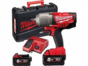 מפתח רטיטה "½ נטען 18v הינע "1/2 1375Nm מילווקי Milwaukee מפתח רטיטה "½ נטען 18v הינע "1/2 1375Nm מילווקי Milwaukee