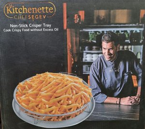 קריספר עגול כסוף La Kitchenette מסדרת השף SEGEV במגוון צבעים קריספר עגול כסוף La Kitchenette מסדרת השף SEGEV במגוון צבעים
