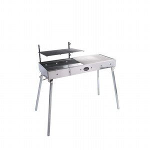 מנגל ברזילאי נירוסטה מקצועי דגם KING BBQ5340 100X40S מנגל ברזילאי נירוסטה מקצועי דגם KING BBQ5340 100X40S