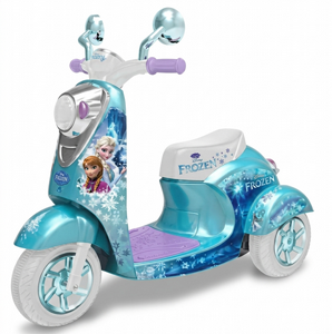 אופנוע ממונע פרוזן (Frozen) דיסני 6V לילדים אופנוע ממונע פרוזן (Frozen) דיסני 6V לילדים