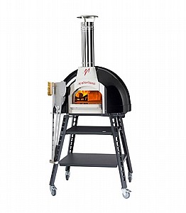 טאבון ביתי שחור להפעלה בגז או בעץ 450°C Valoriani Bravo 75 טאבון ביתי שחור להפעלה בגז או בעץ 450°C Valoriani Bravo 75