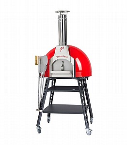 טאבון ביתי אדום להפעלה בגז או בעץ 450°C Valoriani Bravo 75 טאבון ביתי אדום להפעלה בגז או בעץ 450°C Valoriani Bravo 75