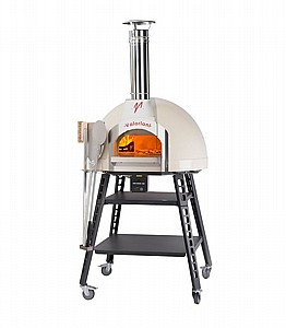 טאבון ביתי לבן להפעלה בגז או בעץ 450°C Valoriani Bravo 75 טאבון ביתי לבן להפעלה בגז או בעץ 450°C Valoriani Bravo 75