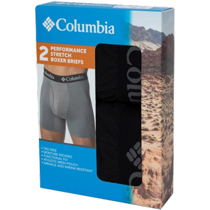 שני תחתונים לגברים Poly Stretch 2pk קולומביה Columbia שני תחתונים לגברים Poly Stretch 2pk קולומביה Columbia