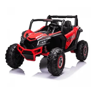 UTV פרימיום 24V 4X4 לילדים – ג'יפ שטח ממונע עם ריפודי עור ושלט חכם (אדום) UTV פרימיום 24V 4X4 לילדים – ג'יפ שטח ממונע עם ריפודי עור ושלט חכם (אדום)